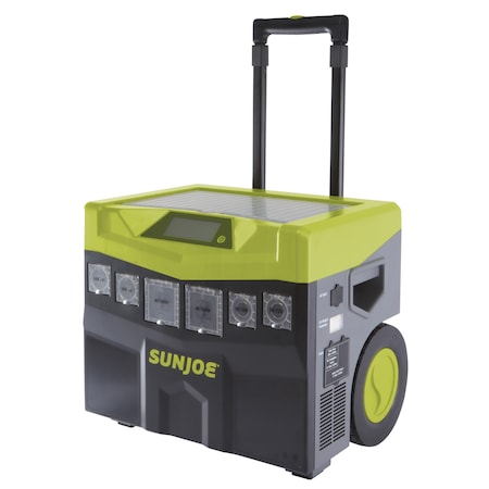 Sun Joe Battery Powered Portable Indoor and Outdoor Inverter Generator|1440 W SJ1440SG